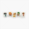 Standard ยางลบดินสอ ลายการ์ตูน <1/100> สีขาว
